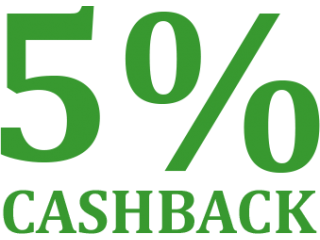 АКЦИЯ! CASHBACK 5% за фотографии.
