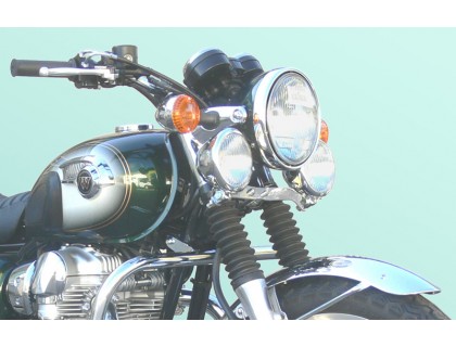 Лайтбар, люстра для мотоцикла (дуга, перекладина) Kawasaki W650, W800