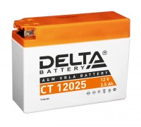 Аккумулятор Delta CT 12025, 12В, 2.5Ач