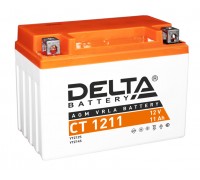 Аккумулятор Delta CT 1211, 12В, 11Ач