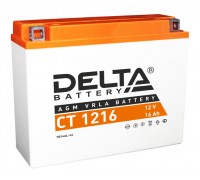 Аккумулятор Delta CT 1216, 12В, 16Ач