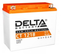 Аккумулятор Delta CT 1218, 12В, 18Ач