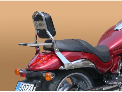 Спинка SPAAN с багажником на мотоцикл SUZUKI INTRUDER M1800 / VZ1800R, BOULEVARD M109 / M109R
