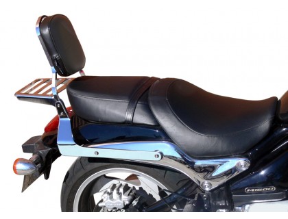 Спинка SPAAN с багажником на мотоцикл SUZUKI INTRUDER M1500, BOULEVARD M90