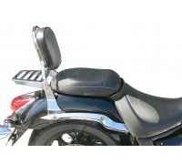 Спинка SPAAN с удлиненным багажником (23см) на мотоцикл YAMAHA MIDNIGHT XVS950A, V STAR 950