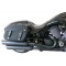 Кофры для мотоцикла кожаные боковые с системой Klick Fix (41х28х17см)