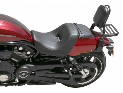 Низкая пассажирская спинка черного цвета, без багажника для мотоцикла NIGHT ROD SPECIAL (2012 - ...)